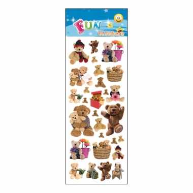 Baby  Poezie album stickers teddyberen knuffel