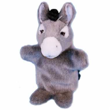 Baby  Poppenkast pop ezel knuffel