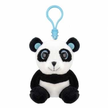 Baby speelgoed panda sleutelhanger knuffel