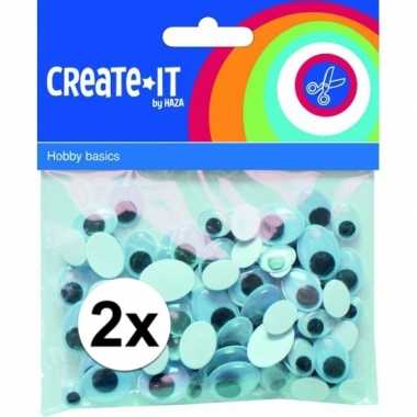 Baby x zelfklevende wuppie ogen knuffel