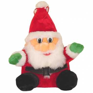 Baby  Zittende kerstman knuffel