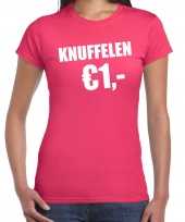 Baby fun t-shirt knuffelen euro roze dames