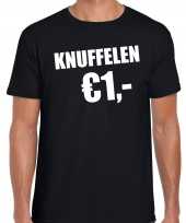 Baby fun t-shirt knuffelen euro zwart heren