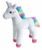 Baby knuffel eenhoorn wit knuffels kopen