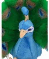 Baby knuffeldier pauw