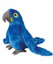 Baby pluche blauwe ara papegaai knuffels
