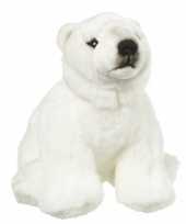 Baby pluche knuffel ijsbeer 10051481