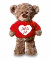 Baby pluche knuffel teddybeer 10183667