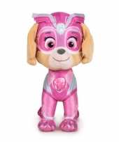 Baby pluche paw patrol skye mighty pups super paws knuffel 10200481