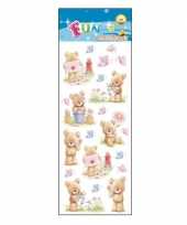 Baby poezie album stickers knuffelberen