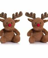 Baby set stuks pluche rendieren knuffel 10243541