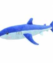 Baby speelgoed blauwe haai knuffel