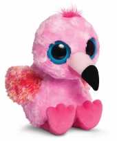 Baby speelgoed flamingo knuffel 10085472