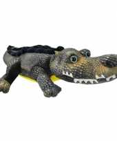 Baby speelgoed krokodil knuffel 10082587