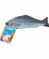 Baby x stuks kattenspeelgoed vissen kattenkruid catnip zalm knuffel