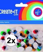 Baby x zwarte wiebeloogjes gekleurde wimpers knuffel