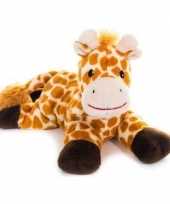 Warm knuffel giraf babyshower kado